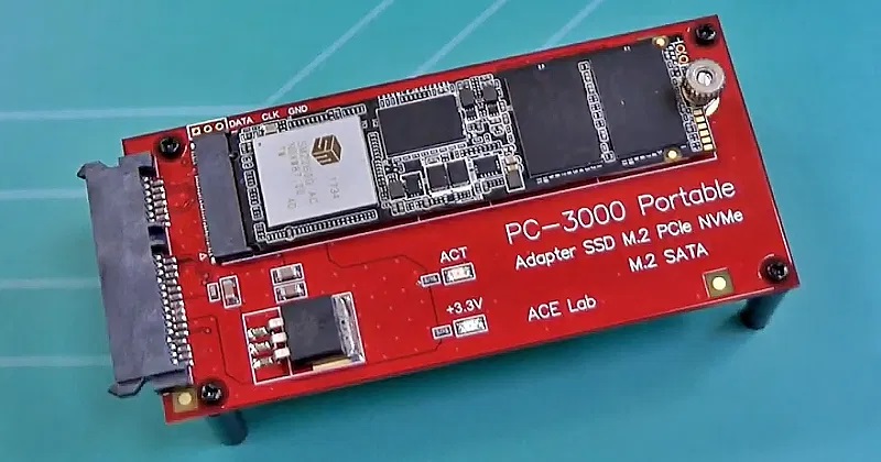 PC-3000 Portable III SSD系统如何从NVMe SSD恢复数据Silicon Motion系列（SM2260，SM2263XT，HPH8068）-图片2